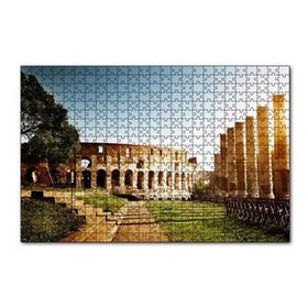 Cakapuzzle Italya Roma Kolezyum Işık Kule Kalıntıları 120 Parça Puzzle