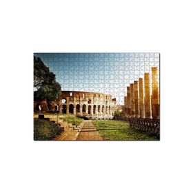 Cakapuzzle Italya Roma Kolezyum Işık Kule Kalıntıları 255 Parça Puzzle