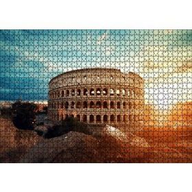 Cakapuzzle İtalya Roma Tarihi Colosseum 120 Parça Ahşap Puzzle