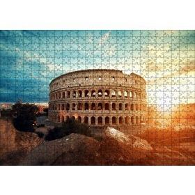 Cakapuzzle İtalya Roma Tarihi Colosseum 120 Parça Ahşap Puzzle
