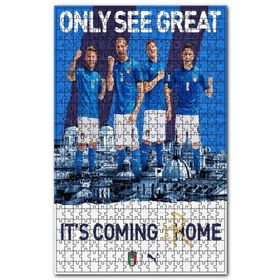 Cakapuzzle İtalya Uefa Euro 2021 Şampiyonluk Dergide Ahşap 255 Parça Puzzle