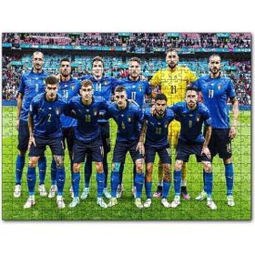 Cakapuzzle Italya Uefa Euro 2021 Şampiyonluk Pozu 1000 Parça Puzzle