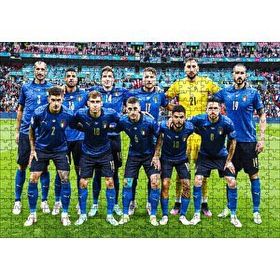Cakapuzzle İtalya Uefa Euro 2021 Şampiyonluk Pozu 120 Parça Ahşap Puzzle