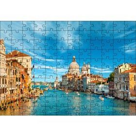Cakapuzzle İtalya Venedik Büyük Kanal 120 Parça Ahşap Puzzle