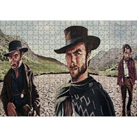 Cakapuzzle İyi Kötü Çirkin Karikatürize 120 Parça Ahşap Puzzle