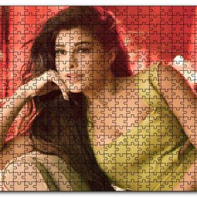 Cakapuzzle Jacqueline Fernandez Hint Aktris Mdf 120 Parça Puzzle