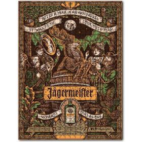 Cakapuzzle Jagermeister Illüstrasyonu 56 Baharatla Yapılan 120 Parça Puzzle