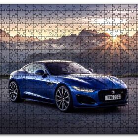 Cakapuzzle Jaguar F Type R Coupe Mdf 120 Parça Puzzle