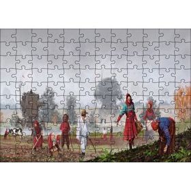 Cakapuzzle Jakub Rozalkinin 1920 Serisinden Görsel 120 Parça Ahşap Puzzle