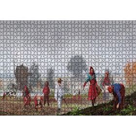 Cakapuzzle Jakub Rozalkinin 1920 Serisinden Görsel 120 Parça Ahşap Puzzle
