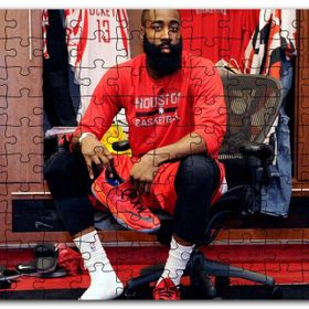 Cakapuzzle James Harden Houston Basketbolcu Mdf 120 Parça Puzzle