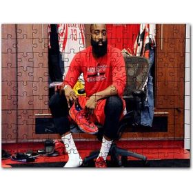 Cakapuzzle James Harden Houston Basketbolcu Mdf 120 Parça Puzzle