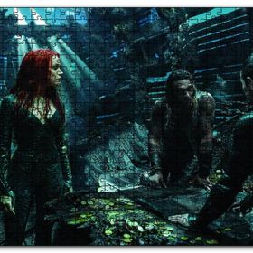 Cakapuzzle Jason Momoa Amber Heard Görseli Mdf 120 Parça Puzzle