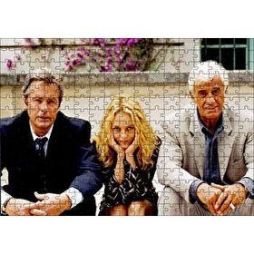 Cakapuzzle Jean Paul Belmondo Alain Delon Vanessa Paradis Mdf 255 Parça Puzzle