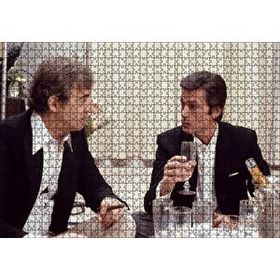 Cakapuzzle Jean Paul Belmondo ve Alain Delon Mdf 1000 Parça Puzzle