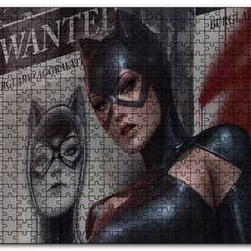 Cakapuzzle Jeehyung Lee Kedi Kadın Görseli Mdf 120 Parça Puzzle