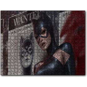 Cakapuzzle Jeehyung Lee Kedi Kadın Görseli Mdf 120 Parça Puzzle
