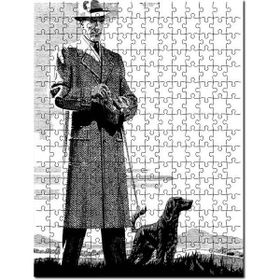 Cakapuzzle John Muirin Köpek ve Buzulla Macerası Mdf 500 Parça Puzzle