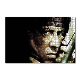 Cakapuzzle John Rambo ve Oku 120 Parça Ahşap Puzzle