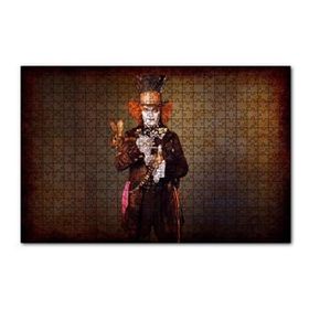Cakapuzzle Johnny Depp Alice Harikalar Diyarında 120 Parça Ahşap Puzzle