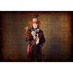 Cakapuzzle Johnny Depp Alice Harikalar Diyarında 120 Parça Ahşap Puzzle