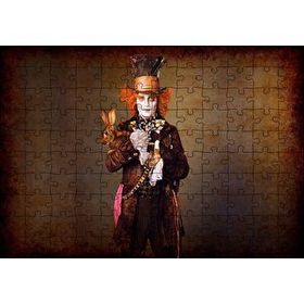 Cakapuzzle Johnny Depp Alice Harikalar Diyarında Mdf 120 Parça Puzzle