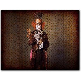 Cakapuzzle Johnny Depp Alice Harikalar Diyarında Mdf 500 Parça Puzzle