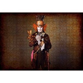 Cakapuzzle Johnny Depp Alice Harikalar Diyarında Mdf 500 Parça Puzzle