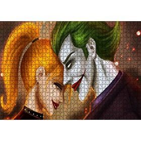 Cakapuzzle Joker And Harley Quinn Görseli 120 Parça Puzzle