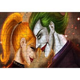 Cakapuzzle Joker And Harley Quinn Görseli 120 Parça Puzzle