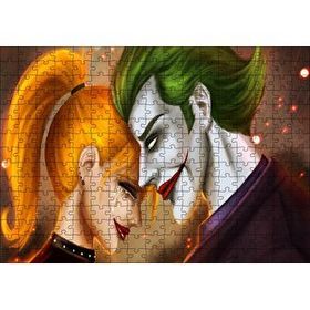Cakapuzzle Joker And Harley Quinn Görseli 255 Parça Puzzle