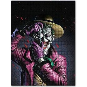 Cakapuzzle Joker Batman Öldüren Şaka Görseli Ahşap 255 Parça Puzzle
