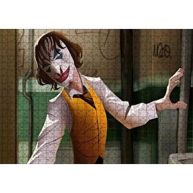 Cakapuzzle Joker Dansı Çizim Görseli 120 Parça Puzzle