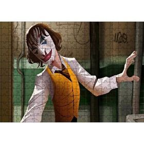 Cakapuzzle Joker Dansı Çizim Görseli 120 Parça Puzzle