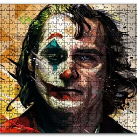 Cakapuzzle Joker Dijital Yağlıboya Sanat Mdf 120 Parça Puzzle