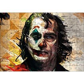 Cakapuzzle Joker Dijital Yağlıboya Sanat Mdf 120 Parça Puzzle