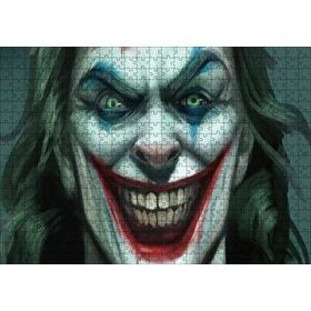 Cakapuzzle Joker Gülümsemesi Yağlı Boya Resmi 255 Parça Puzzle