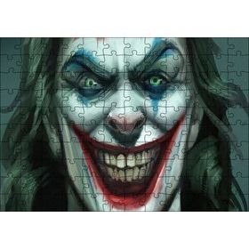 Cakapuzzle Joker Gülümsemesi Yağlı Boya Resmi Mdf 120 Parça Puzzle