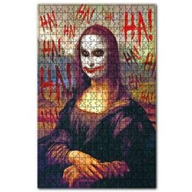Cakapuzzle Joker Imajlı Mona Lisa Görseli 120 Parça Puzzle