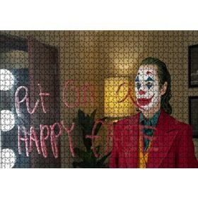 Cakapuzzle Joker Mutlu Bi Yüz Takın Mdf 1000 Parça Puzzle
