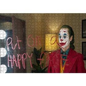 Cakapuzzle Joker Mutlu Bi Yüz Takın Mdf 500 Parça Puzzle
