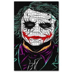 Cakapuzzle Joker Neon Çizim 120 Parça Puzzle