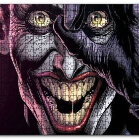 Cakapuzzle Joker Şakacı Gülüşü Görseli Mdf 120 Parça Puzzle