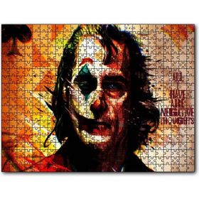 Cakapuzzle Joker Tüm Sahip Olduğum Olumsuz Düşünceler Mdf 1000 Parça Puzzle