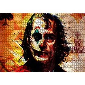 Cakapuzzle Joker Tüm Sahip Olduğum Olumsuz Düşünceler Mdf 1000 Parça Puzzle