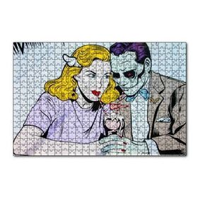 Cakapuzzle Joker ve Harley Quinn Vintage 255 Parça Puzzle