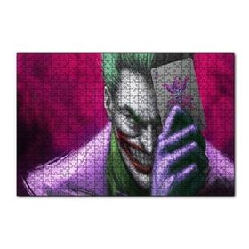Cakapuzzle Joker Ve Joker Kartı Yağlı Boya Görseli 120 Parça Ahşap Puzzle