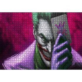 Cakapuzzle Joker Ve Joker Kartı Yağlı Boya Görseli 120 Parça Ahşap Puzzle