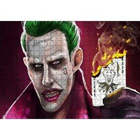 Cakapuzzle Joker ve Yanan Joker Kartı 500 Parça Puzzle