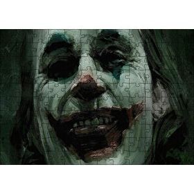 Cakapuzzle Joker Yağlıboya Çizim Fotoğraf Mdf 120 Parça Puzzle